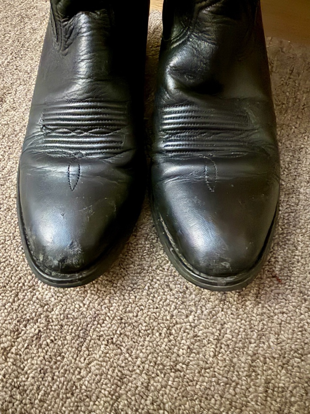 Ariat Black Western Heeled Boots - Picture 4 of 5